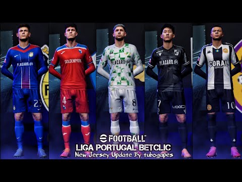 New Jersey Update🔥 All New Kits Liga Portugal Betclic eFootball 2026 Mobile