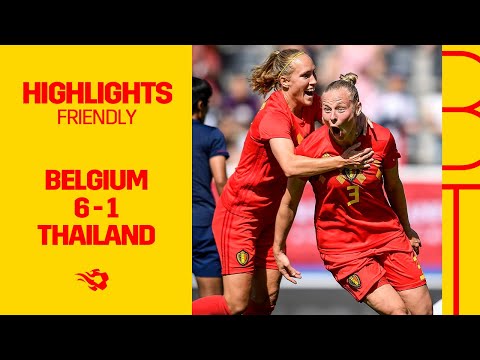 #REDFLAMES | Friendly | Belgium - Thailand 6-1