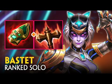 GANHA SOLO FÁCIL! | SMITE Bastet Solo