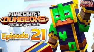 Howling Peaks DLC! - Minecraft Dungeons Gameplay Walkthrough Part 21 - Windswept Peaks!