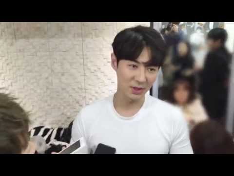 【HD VDO】150227 JUNJIN @SHINHWA MUSICBANK backstage