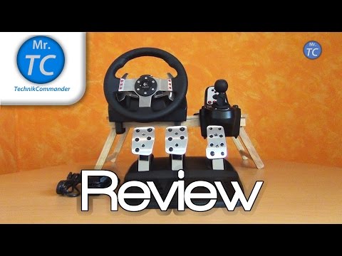 Logitech G27 Racing Wheel Review + Gameplay HD (Deutsch/German) - MrTechCommander