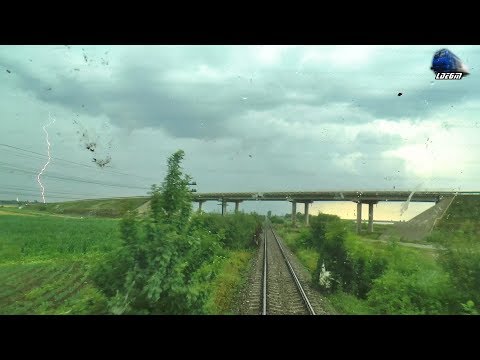 Cabview EGM621 Dieselok Führerstandsmitfahrt - Spre Furtună/To the Storm