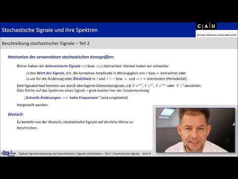 Vorlesung "Signale und Systeme - Teil 2", 7. Zufallsprozesse, Teil 1