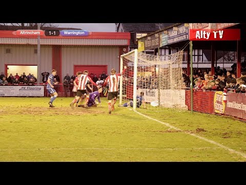 Altrincham Vs Warrington Town 27/01/2018