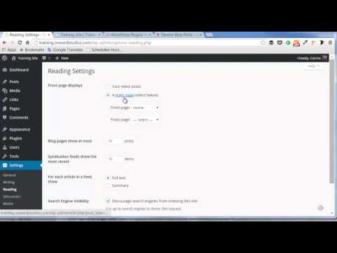 The Optimal Settings for Your WordPress Site video thumbnail