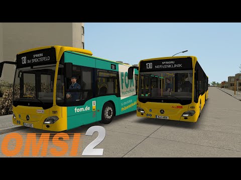 mit dem C2 durch Spandau | alternative AI-List für Berlin Spandau | OMSI 2 | Map: Berlin Spandau