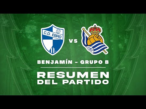 RESTV / C.D Ebro 1 - Real Sociedad 0/ BENJAMÍN / 1a fase