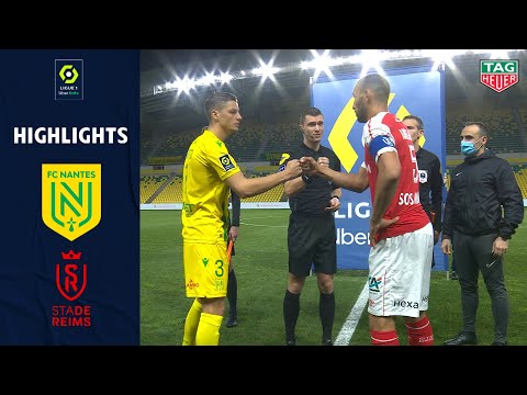 FC NANTES - STADE DE REIMS (1 - 2) - Highlights - (FCN - SdR) / 2020-2021