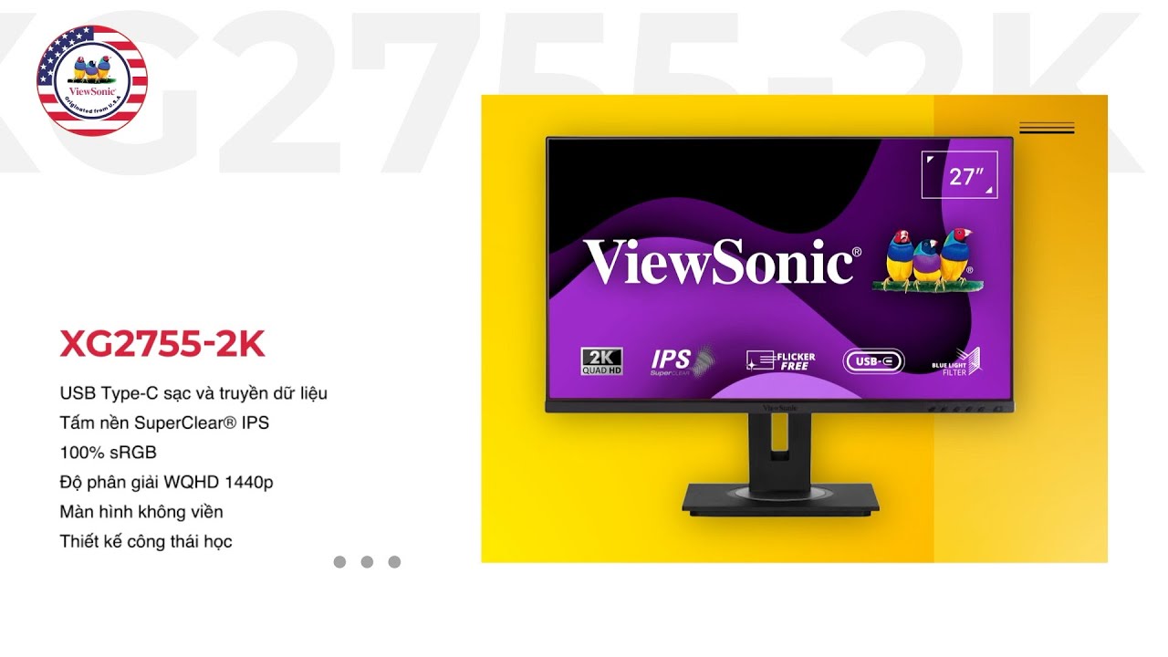 Màn hình ViewSonic VG2755-2K 27