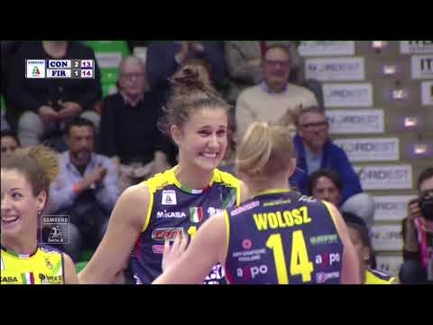 Highlights Imoco Conegliano Il Bisonte Firenze