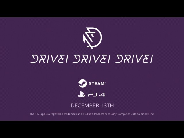 Video - Drive!Drive!Drive! (PS4)