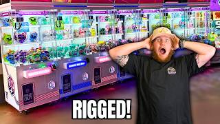 I Can't Believe We Won From The Super Weak Claw Machine!