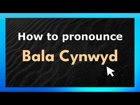 How to Pronounce Bala Cynwyd (American Pronunciation / US)