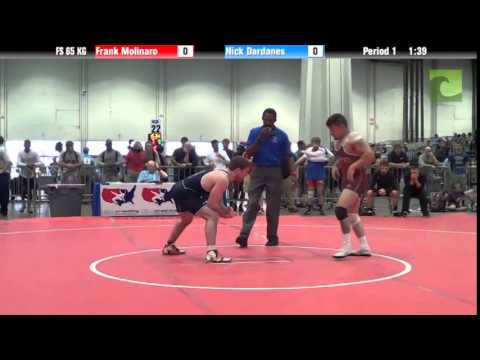 Mens FS FS 65 KG - Frank Molinaro vs. Nick Dardanes