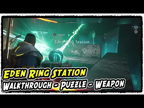 Eden Ring Station Walkthrough Puzzle Guide Tomb of the Fallen Assassin's Creed Valhalla