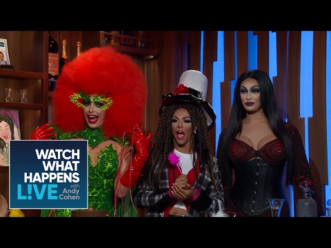 Alyssa Edwards, Tatianna, And Shangela Compete In ‘Lip Sync For Your Wife' | RHONJ | WWHL