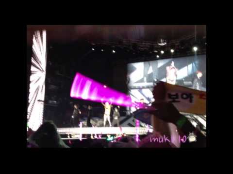 121125 fancam BoA 보아 - No 1 @ SM TOWN III in BKK