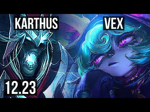 KARTHUS vs VEX (MID) | 6/1/10, 400+ games, Dominating | EUW Master | 12.23