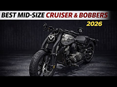 15 New Mid-size Cruiser & Bobber Motorcycles of 2026