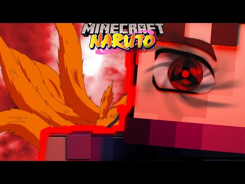Awakening my SHARINGAN and... NINETAILS in Naruto Minecraft