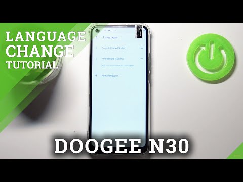 How to Change System Language on DOOGEE N30 – Set Up System Language
