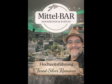 Hochzeitsführung Mittel-BAR – Forest Silver Romance