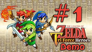 The Legend of Zelda - Tri Force Heroes [Demo] [Online] [#1] - Britzel-Höhlen