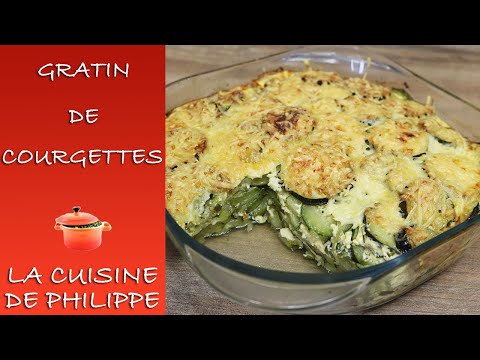 Gratin de courgettes