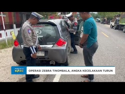 OPS ZEBRA TINOMBALA ANGKA KECELAKAAN TURUN