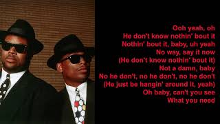 He Don&#39;t Know Nothin&#39; Bout It by Jam &amp; Lewis and Babyface (Lyrics)
