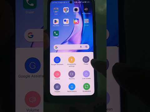 Accessibility button on home screen || Mi, Redmi,  Xiaomi #shorts #accessibility