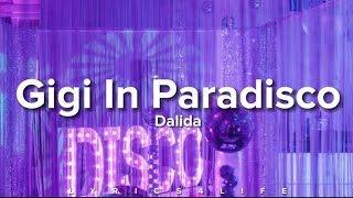 Dalida - Gigi In Paradisco (Paroles/Lyrics)