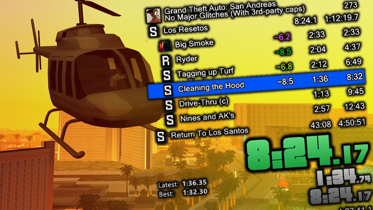 🔴 День 13/30 - Спидран GTA:SA в категории 100% NMG