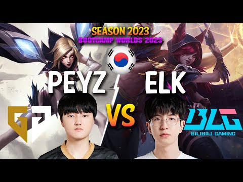 GEN Peyz vs BLG Elk - Peyz KAI'SA vs Elk XAYAH ADC - Patch 13.21 KR Ranked