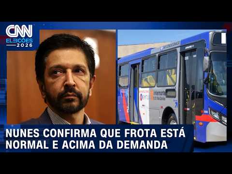 Prefeitura de São Paulo confirma que frota de ônibus está acima da demanda | CNN ELEIÇÕES