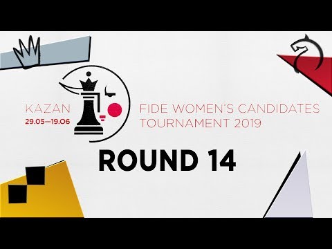 FIDE Women's Candidates Tournament 2019. Round 14.