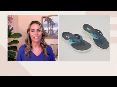 Skechers Arch Fit Radiance Sandals - Mesmerize on QVC