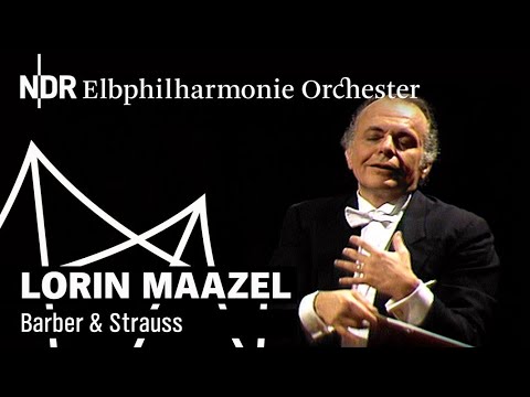 Lorin Maazel conducts Barber and Strauss (1986) | NDR Elbphilharmonie Orchestra