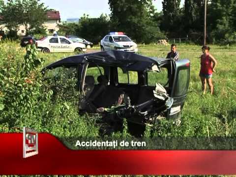 Accidentați de tren