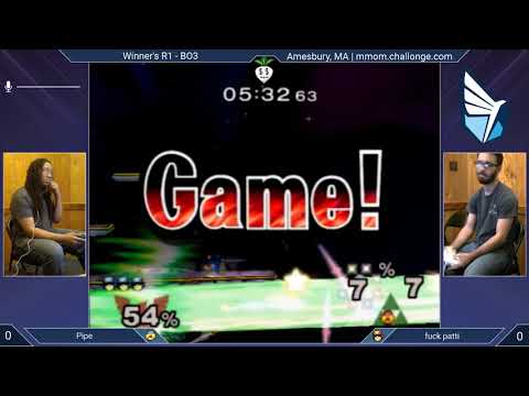 MMOM161 SSBM - Pipe (Sheik) vs. BlueEco (C. Falcon) - Melee WR1
