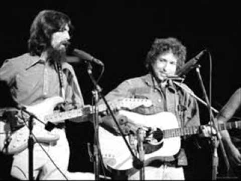 Bob Dylan and George Harrison Gates of eden