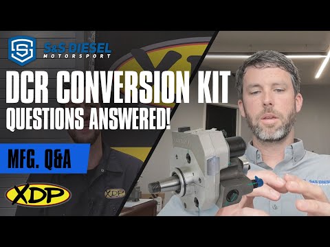 S&S Diesel CP4 To DCR Fuel Pump Conversion Kit Q&A | XDP Tech Tips