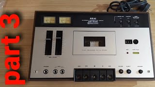 Video thumbnail for AKAI CS-34D PART 3 BELTS REPLACEMENT by Vidtech