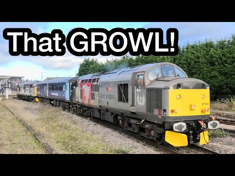 20 mins of Class 37's! GROWLING..! 