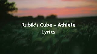 Rubik’s Cube by Athlete Lyrics