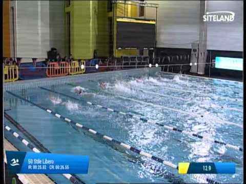 Serie 4 dei 50 Stile Libero Juniores F - 7° Trofeo SOGEIS Montichiari