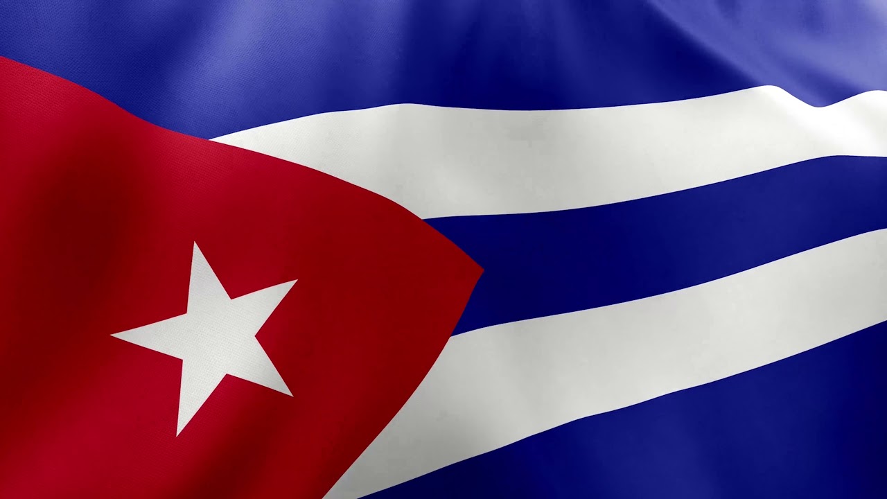 Cuba Flag | Bandera de Cuba | 4K Free Background Motion Graphics Video, Country flag | National Flag