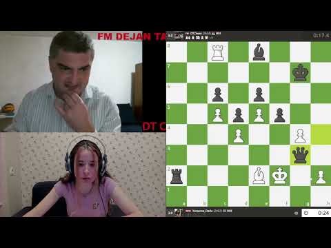 DAS WUNDER IST NICHT SICHTBAR! // WFM DARYA YURASOVA vs FM DEJAN TASEV