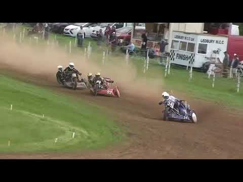 1000cc Sidecars, Final, Ledbury Grasstrack, 11 May 2025